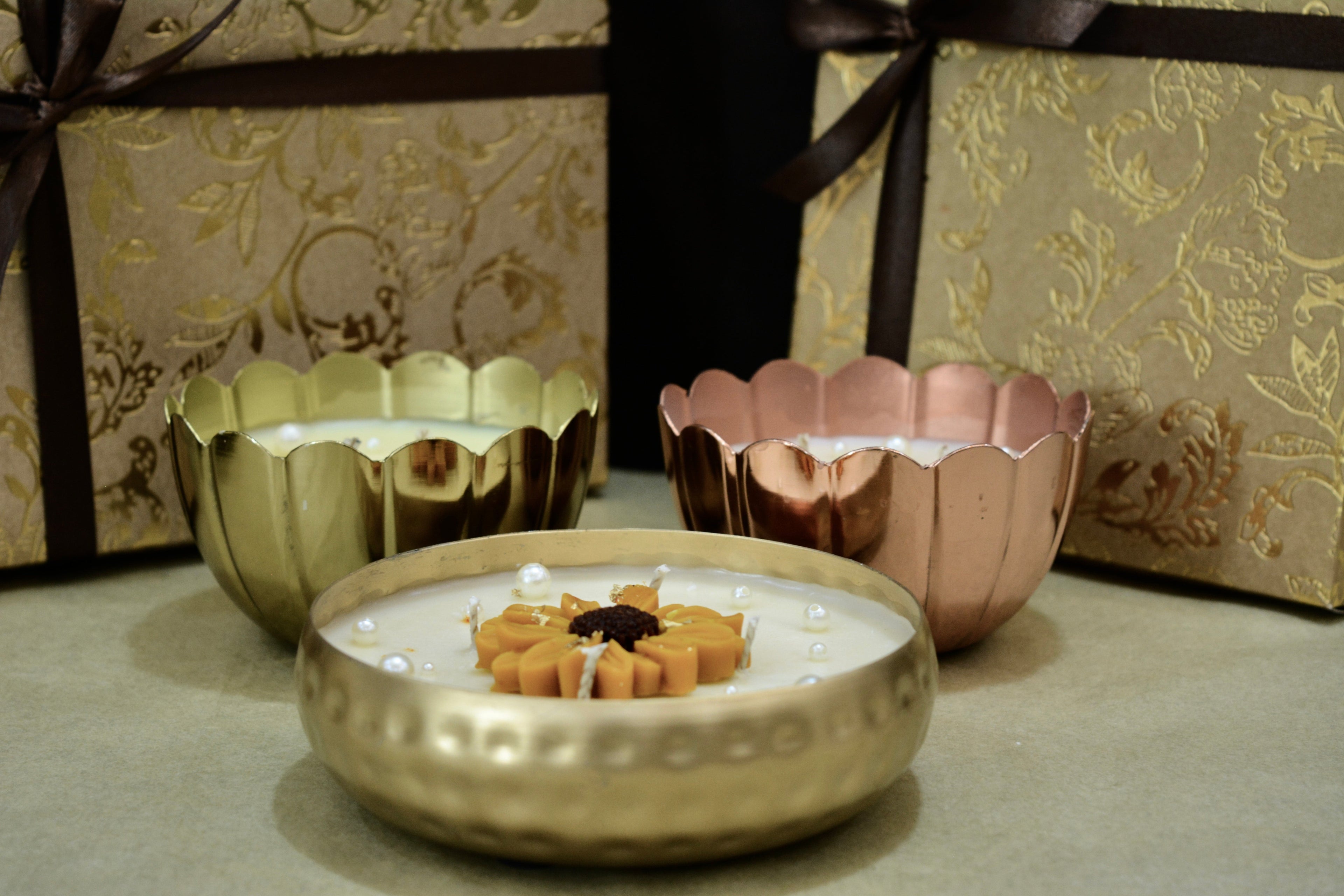 Metal / Urli Candles