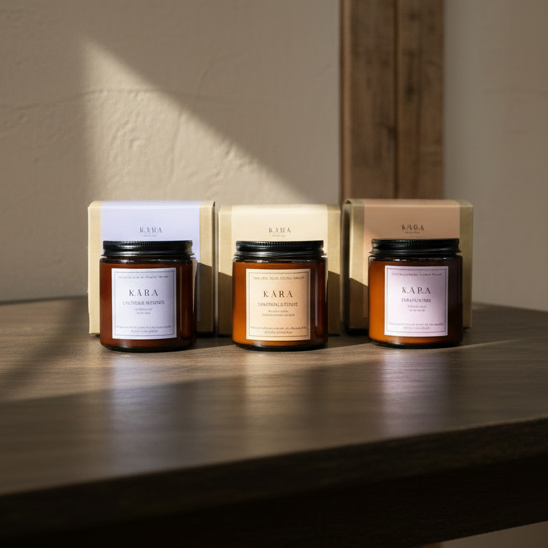 Morning Coffee Amber Jar Candle