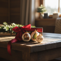 Christmas Bauble Candles Gift Box- Set of 3