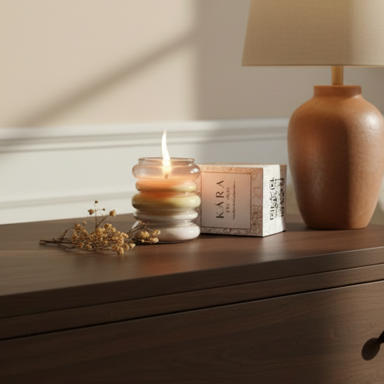 Champagne Flute Candle