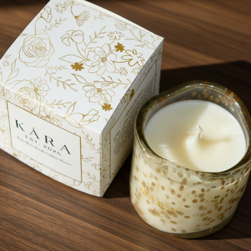 Opaline Gold Candle