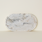 Oval Trinket Jesmonite Tray