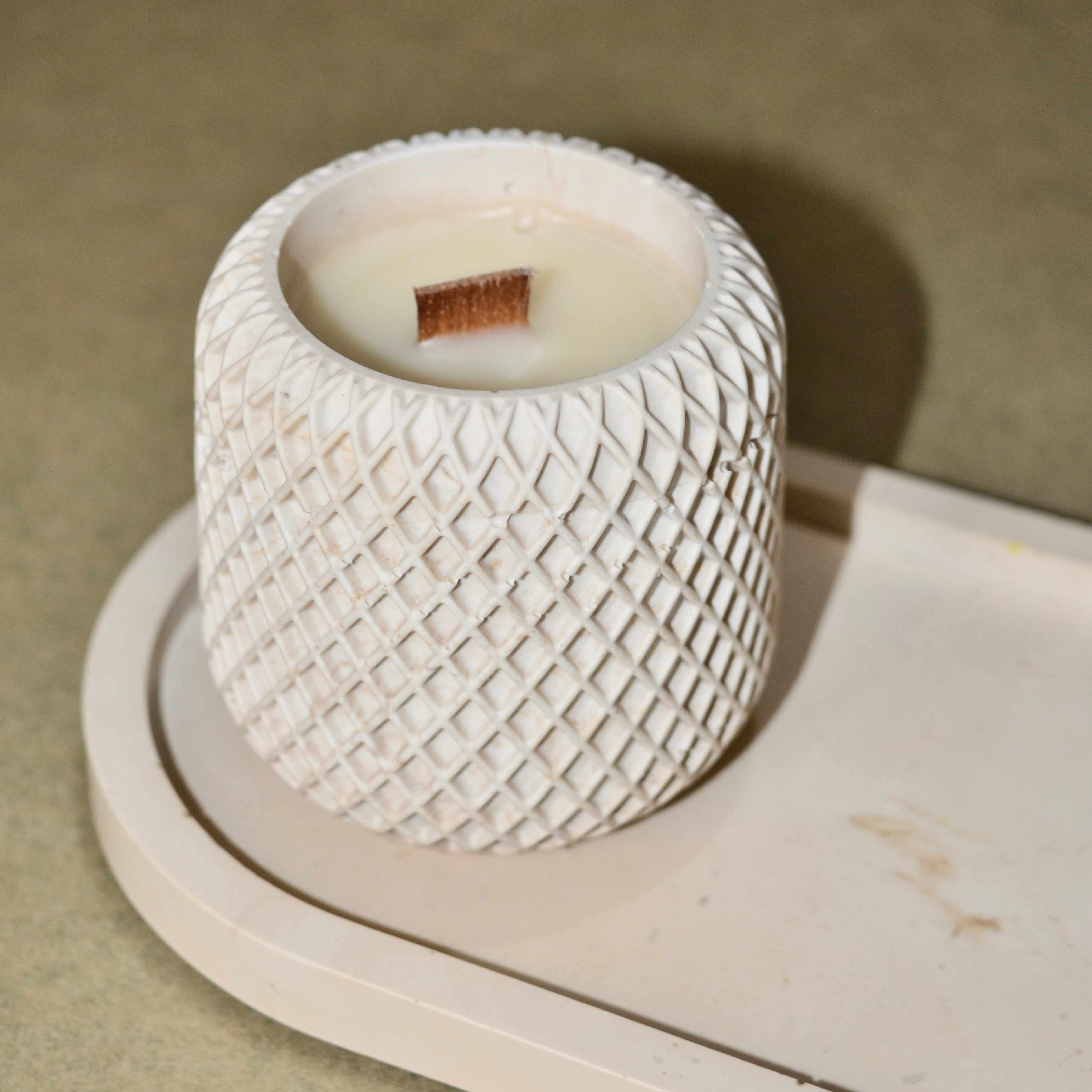 Textured Jar Candle
