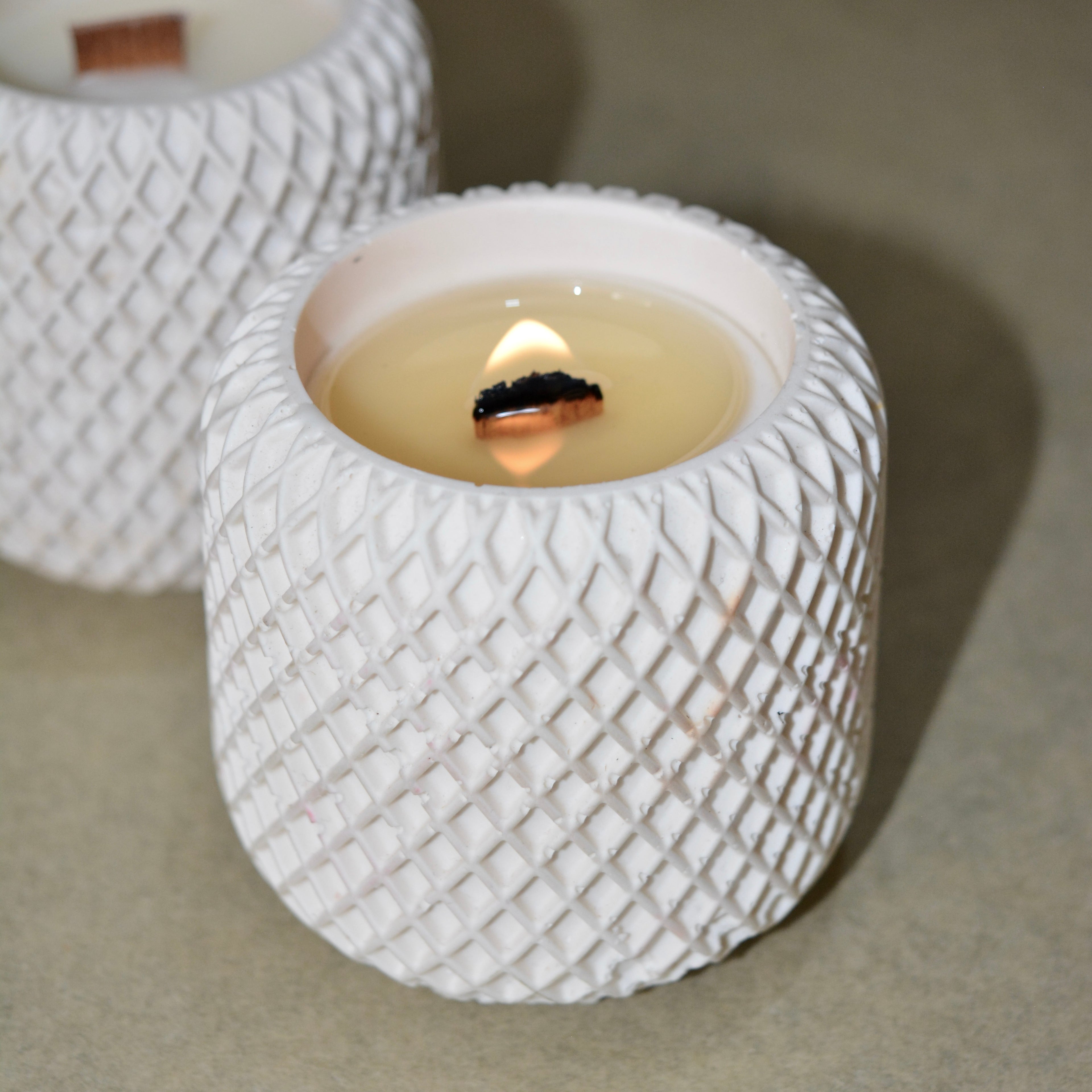 Textured Jar Candle