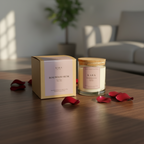 Rosewood Musk Glass Jar Candle