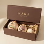 Christmas Bauble Candles Gift Box- Set of 3