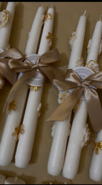 Bénoir Candle (Gold)- Set of 2